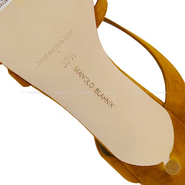 MANOLO BLAHNIK マノロブラニク サンダル ヒール SARDIUMU #37.5