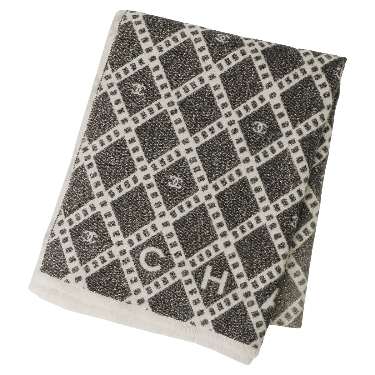 2024年秋冬限定 CHANEL シャネル マフラー 大判 リバーシブル