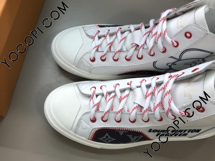 1A4BEA タトゥー・ライン スニーカー アップサイドダウンLV タトゥー