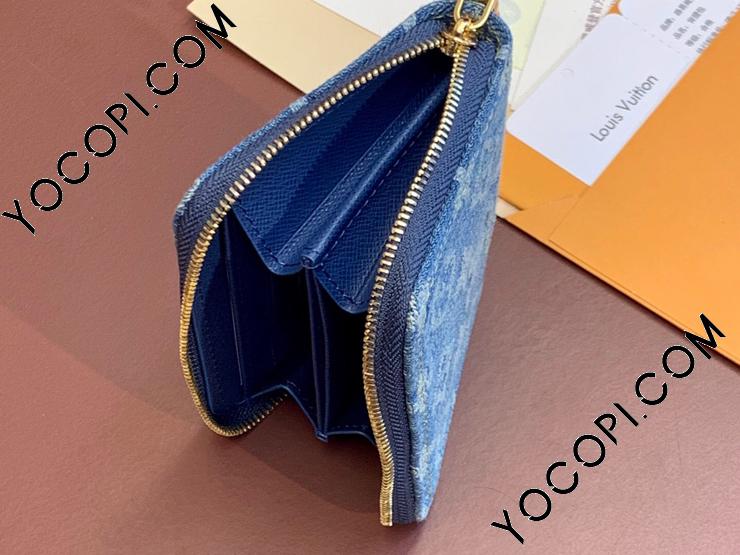 M82957】 LOUIS VUITTON ルイヴィトン モノグラム・デニム 財布 コピー