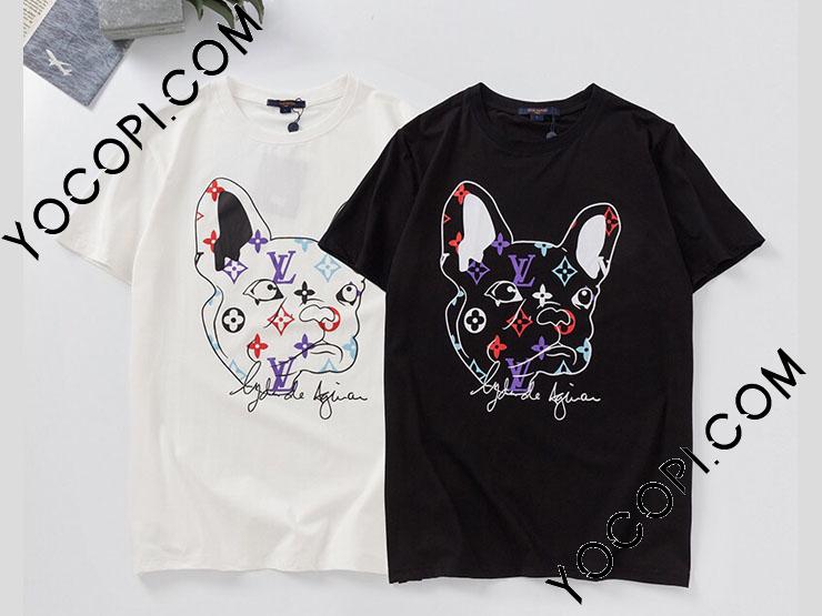 2020年ルイヴィトン新作 Tシャツ【レディース・メンズ用】LOUIS