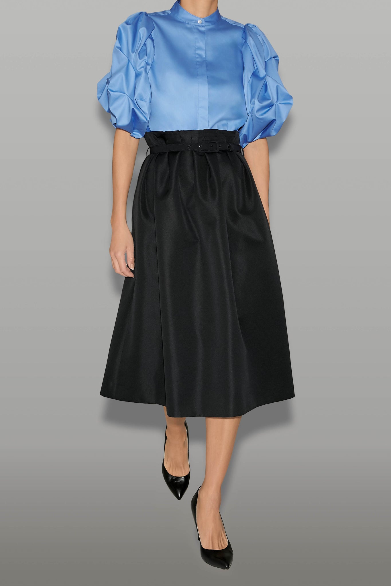 ウエストベルトミディスカート – YOKO CHAN