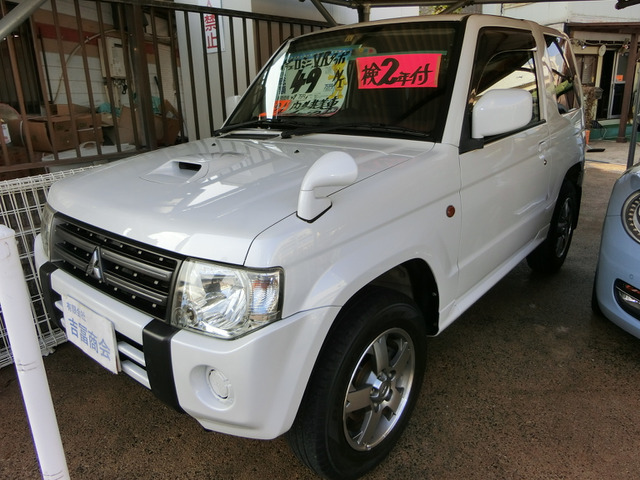 H.24(2012)年 三菱 パジェロミニ VR 4WD 車検2年満タン!人気のパジェロ