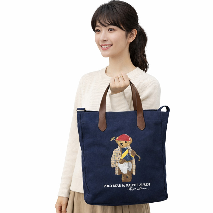 ポロ ラルフローレンポロベア トートバッグ (ショルダー付き) バッグ