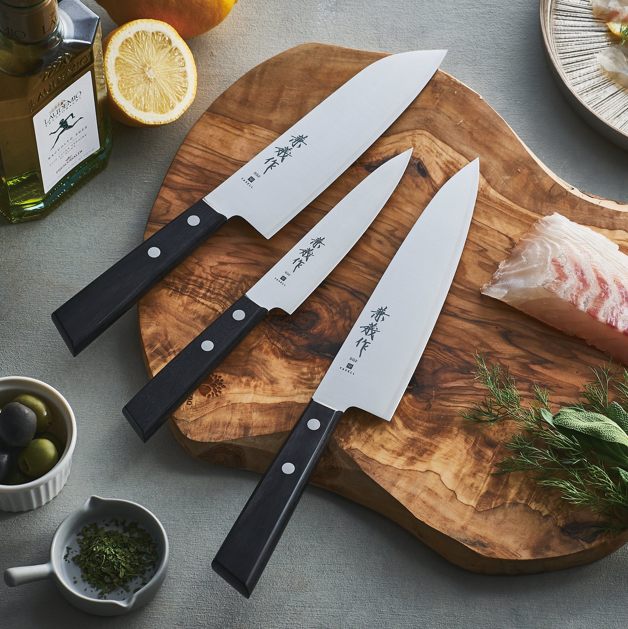 兼義作｜SG2 シェフナイフ – YAXELL｜株式会社ヤクセル