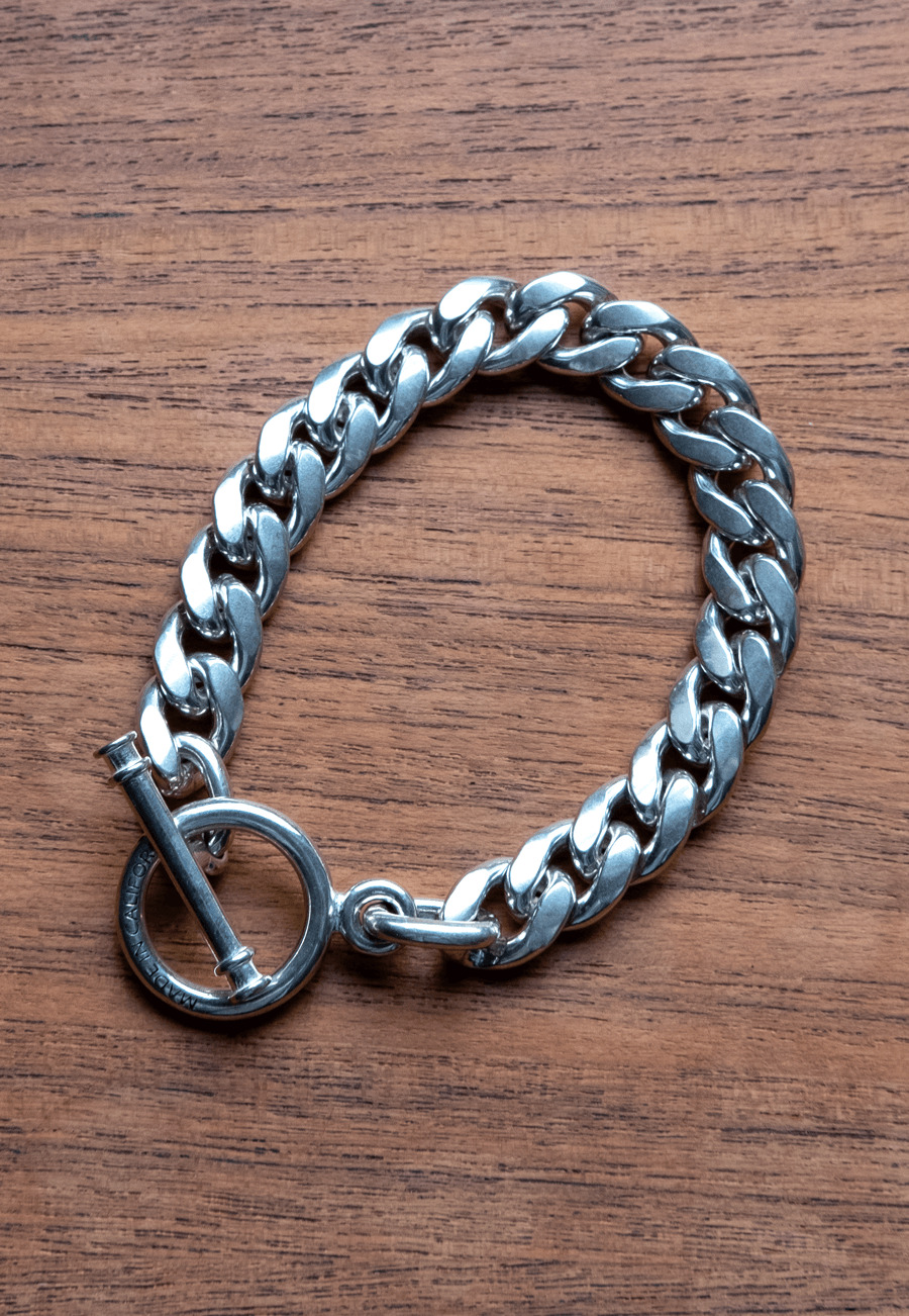MADE IN CALIFORNIA T-BAR CUBAN BRACELET | 大阪心斎橋のメンズ洋服の