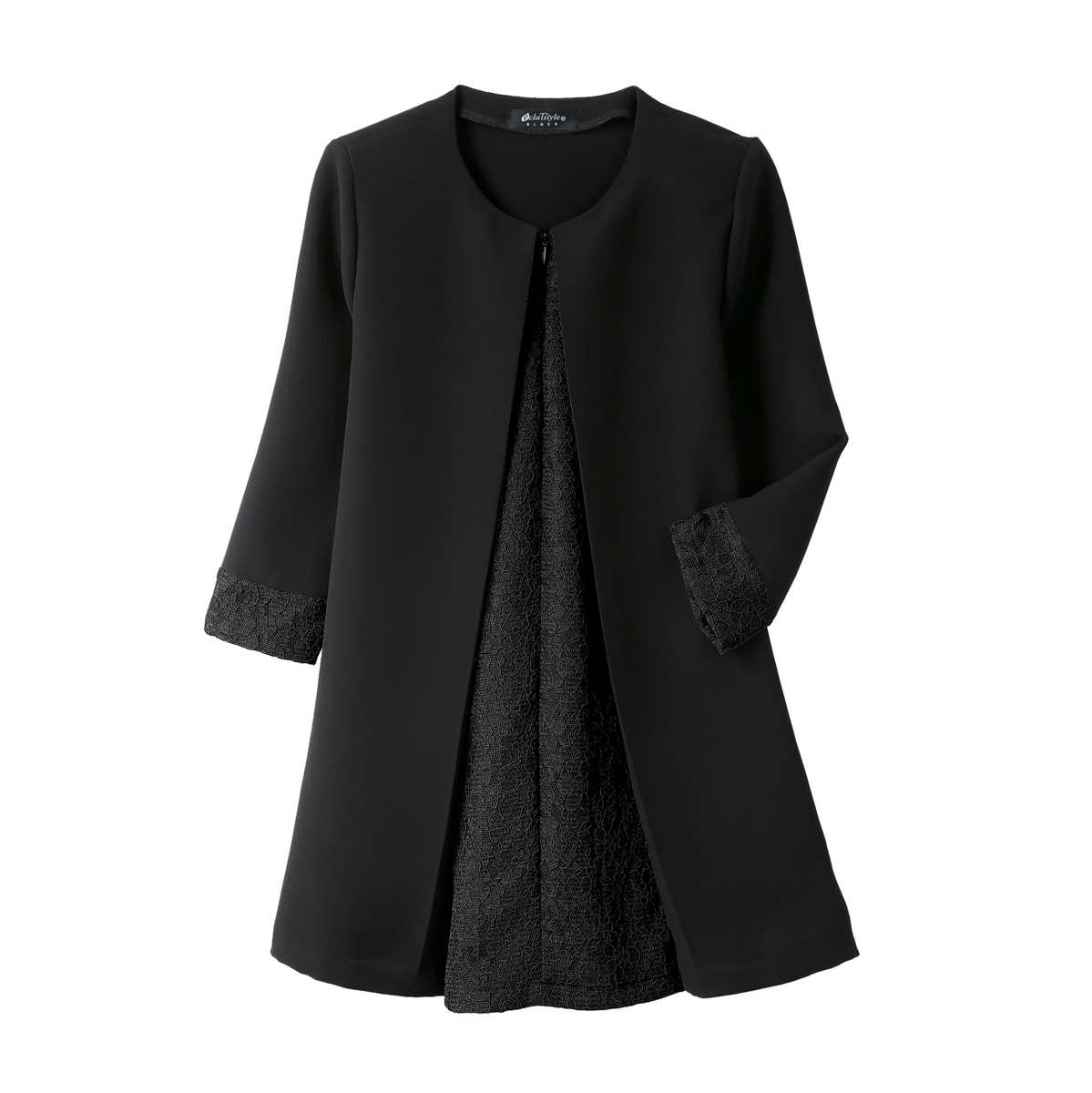 eclaT style ブラックフォーマルチュニック | かぜとゆきオンライン