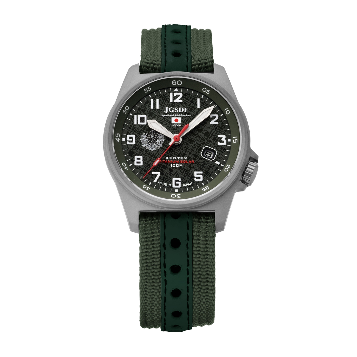 KENTEX(ケンテックス) 腕時計 JSDF チタンソーラー 陸上自衛隊 S815M