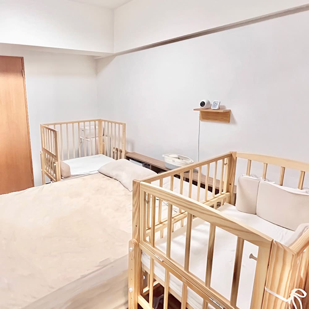 リリワゴン2 ベビーベット ホワイト 大和屋 リリワゴン2 ベビーベッド