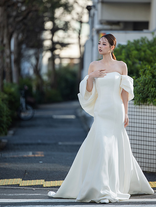 NOA0069_offwhite | チュノアウエディング【公式】_こだわりのサイズ