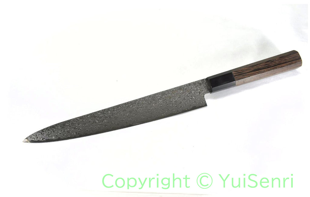 Sakai Takayuki GINGA 69 Layers ZA-18 Damascus Sujihiki 240 mm