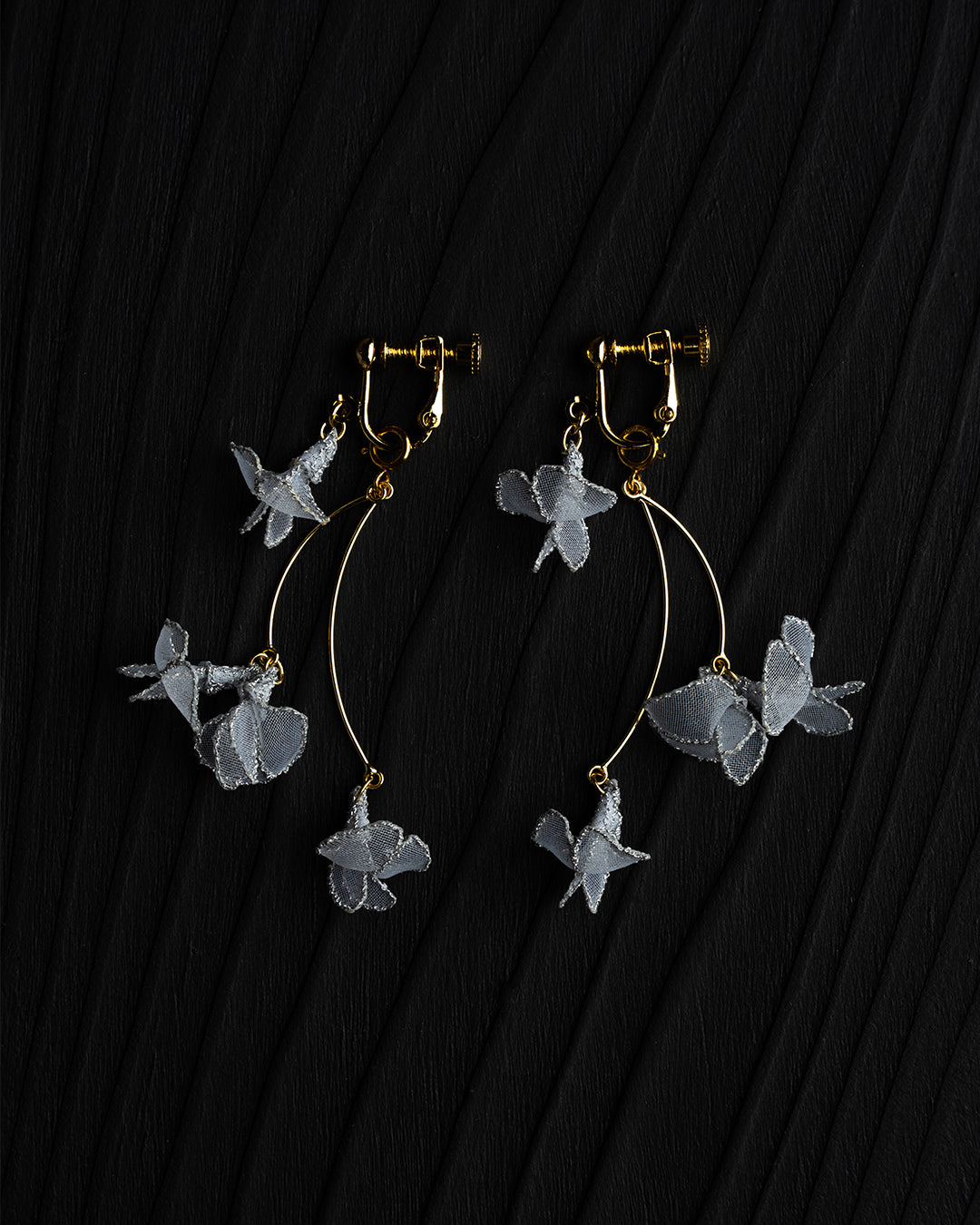 TSURUFUJIBAKAMA pierce/earring Silver – yuki onizuka