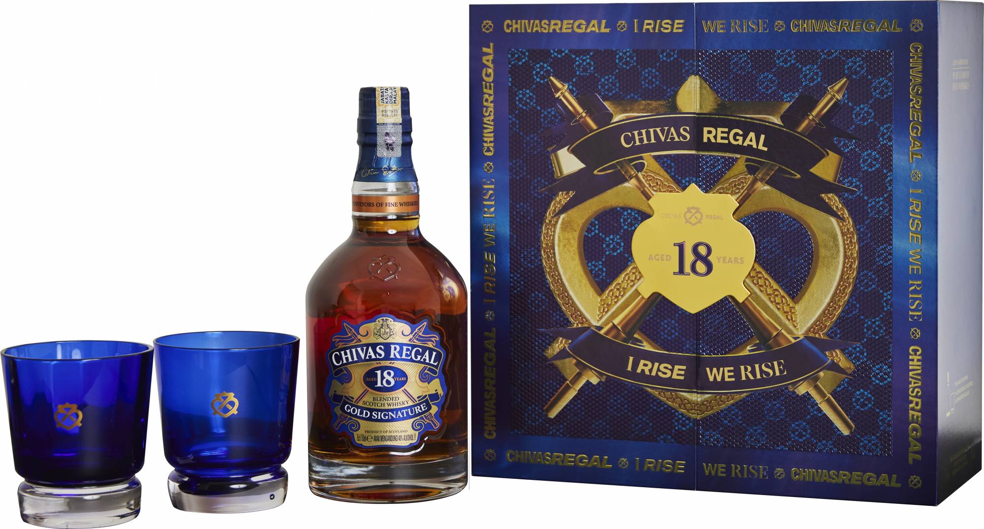 CHIVAS REGAL 18YO WITH 2 GLASSES FY2223