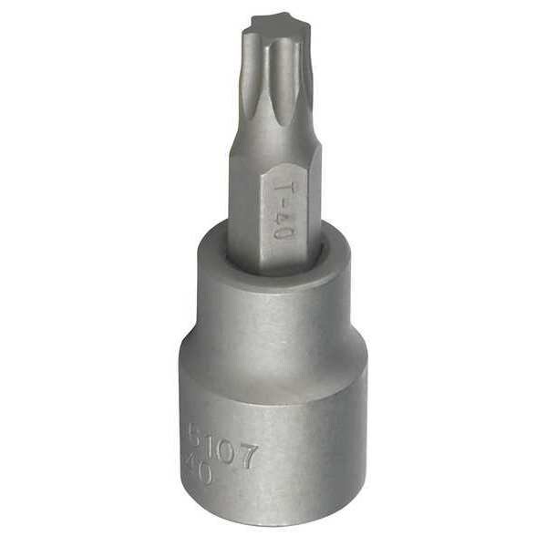 Otc Socket Bit, T40 Torx, 3/8