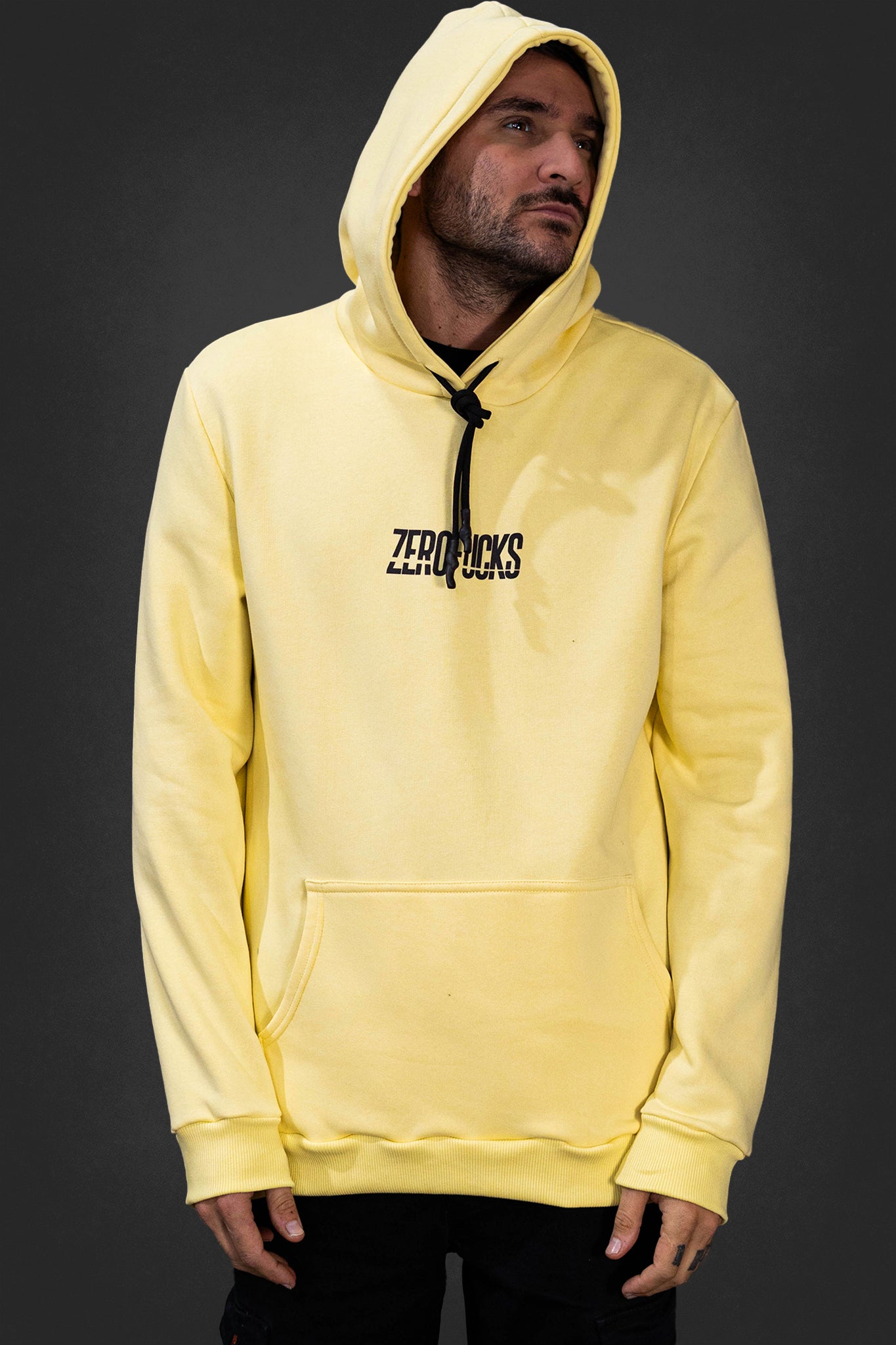 Relaxed Hoodie Zerofucks Garage Jap Vertical – zfgarage