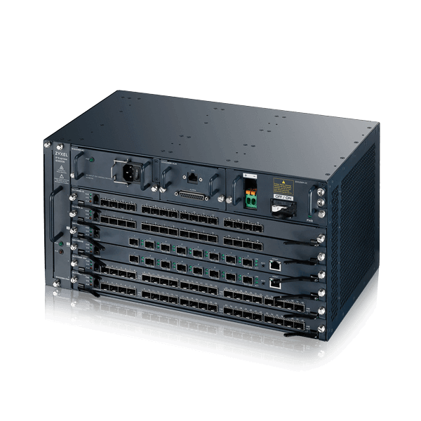 5U 6-slot Temperature-Hardened Chassis MSAN/OLT - IES5206 Series
