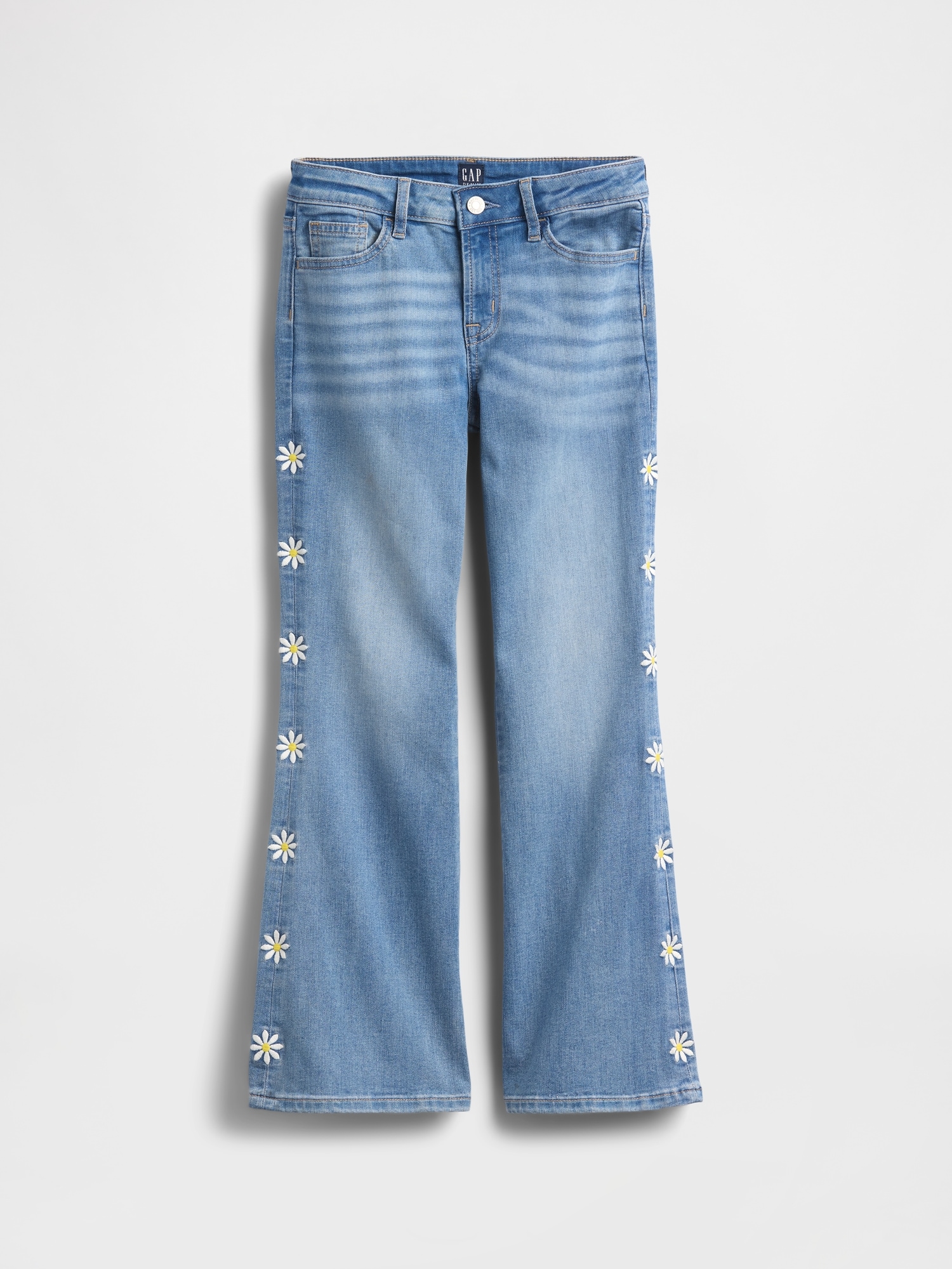 Gap公式オンラインストア | ハイライズ 刺しゅうワッペン '70s フレア