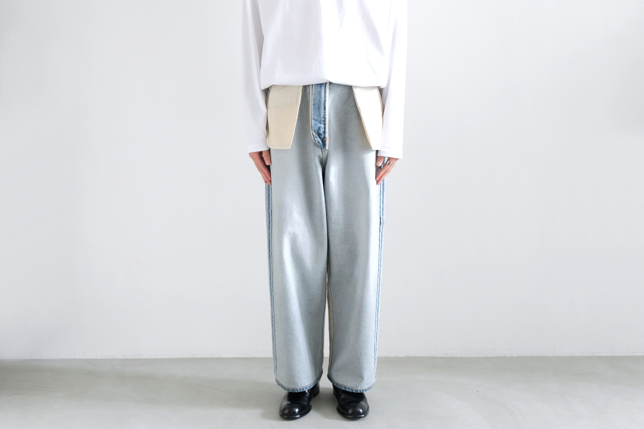 LOOSE FIT INSIDE OUT DENIM - WUNDER