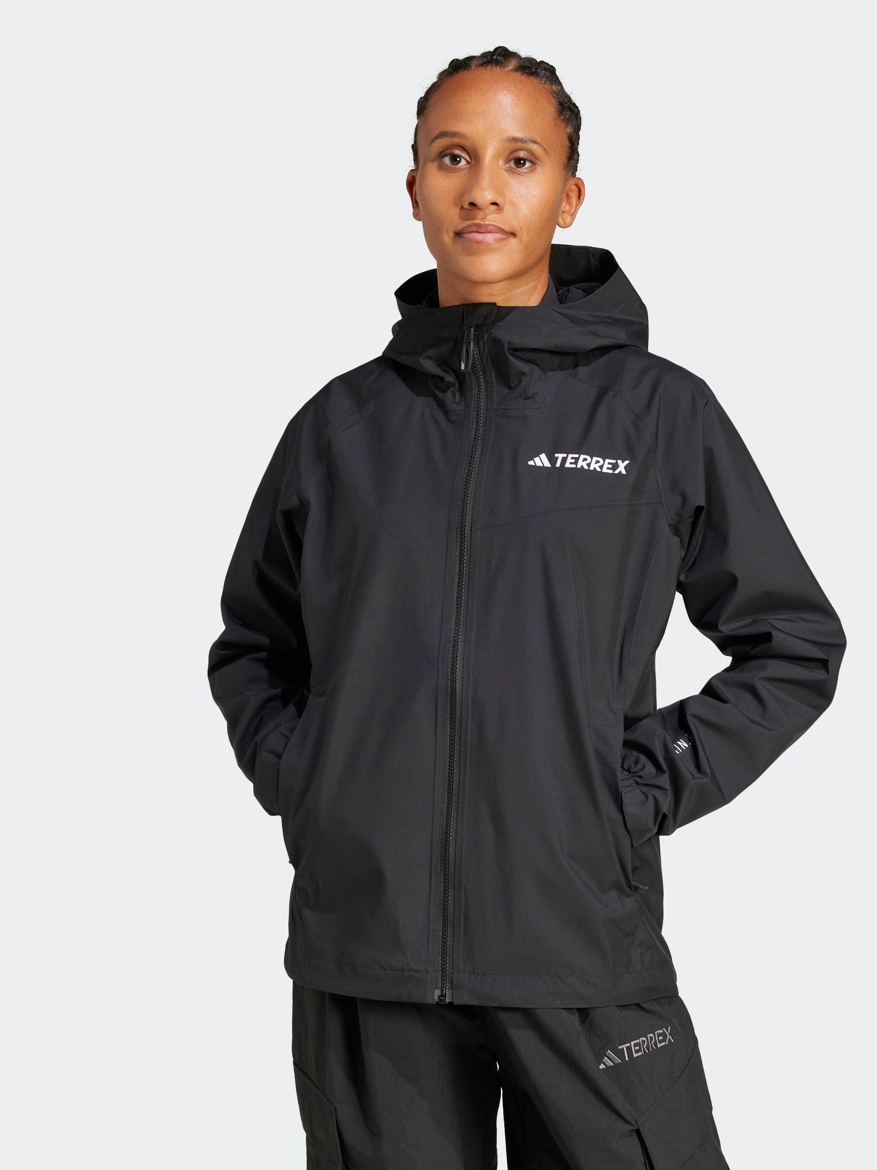 Buy adidas Terrex Black Mountain 2L Rain Jacket from Next USA