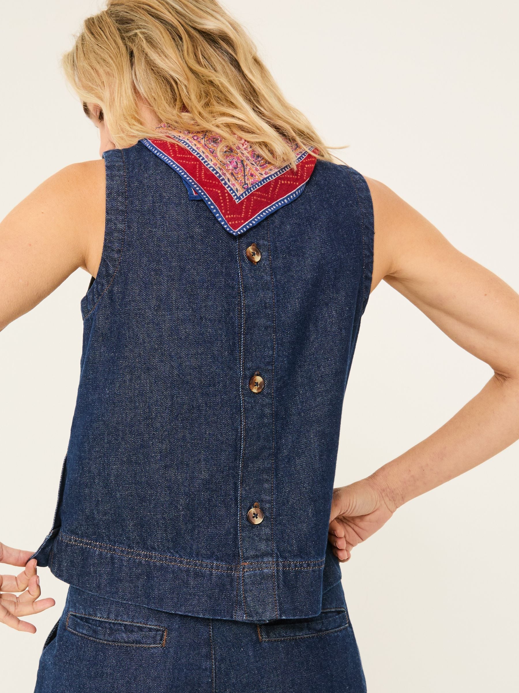 Buy FatFace Ink Dara Denim Top from Next USA