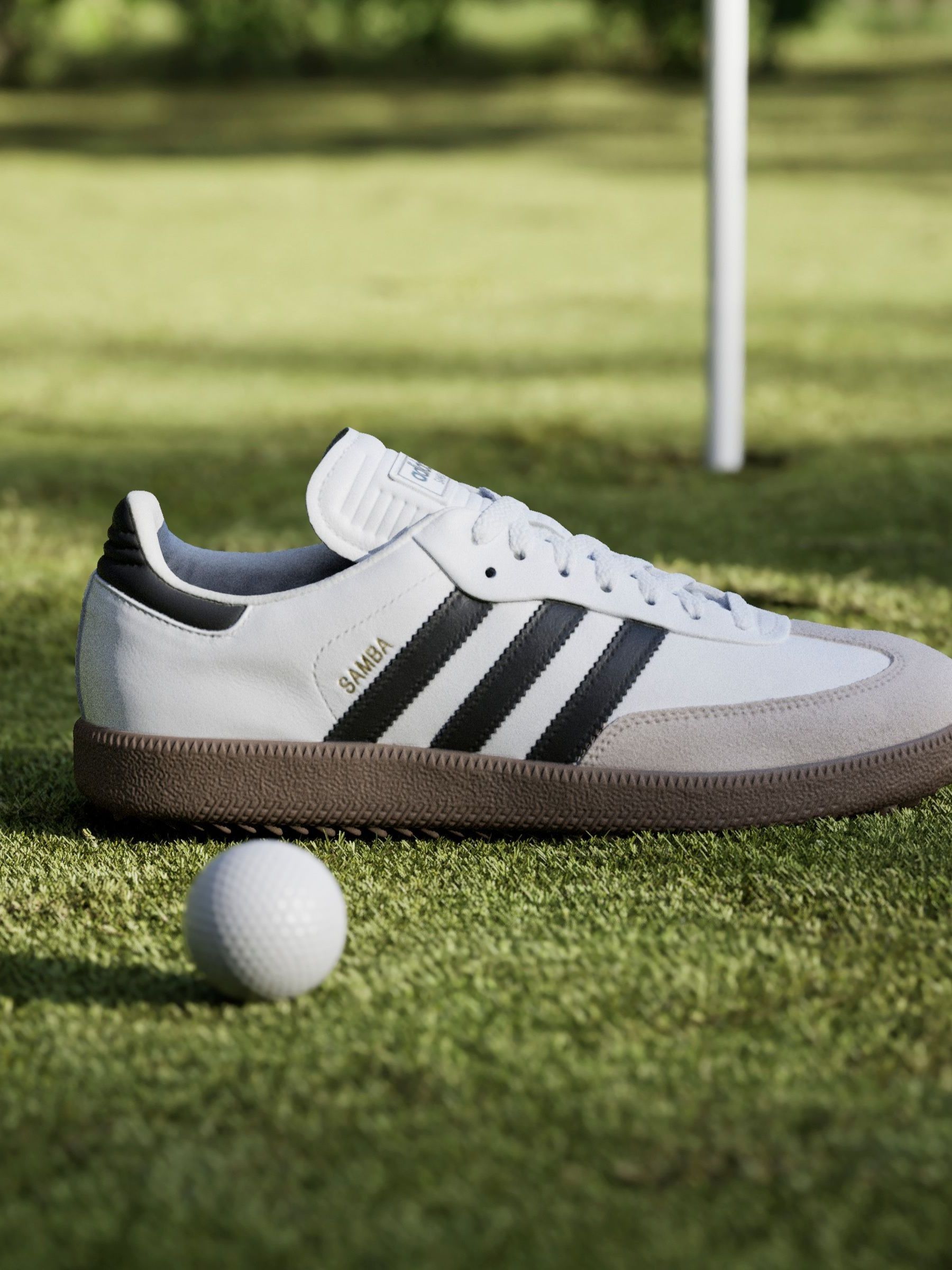 Buy adidas Golf White/Black Samba Spikeless Shoes from Next USA