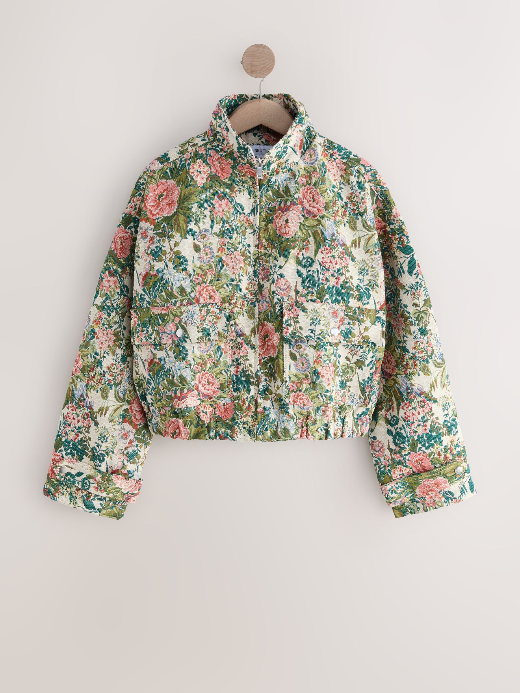 Buy Tapestry Floral Zip Through Jacket from Next Canada