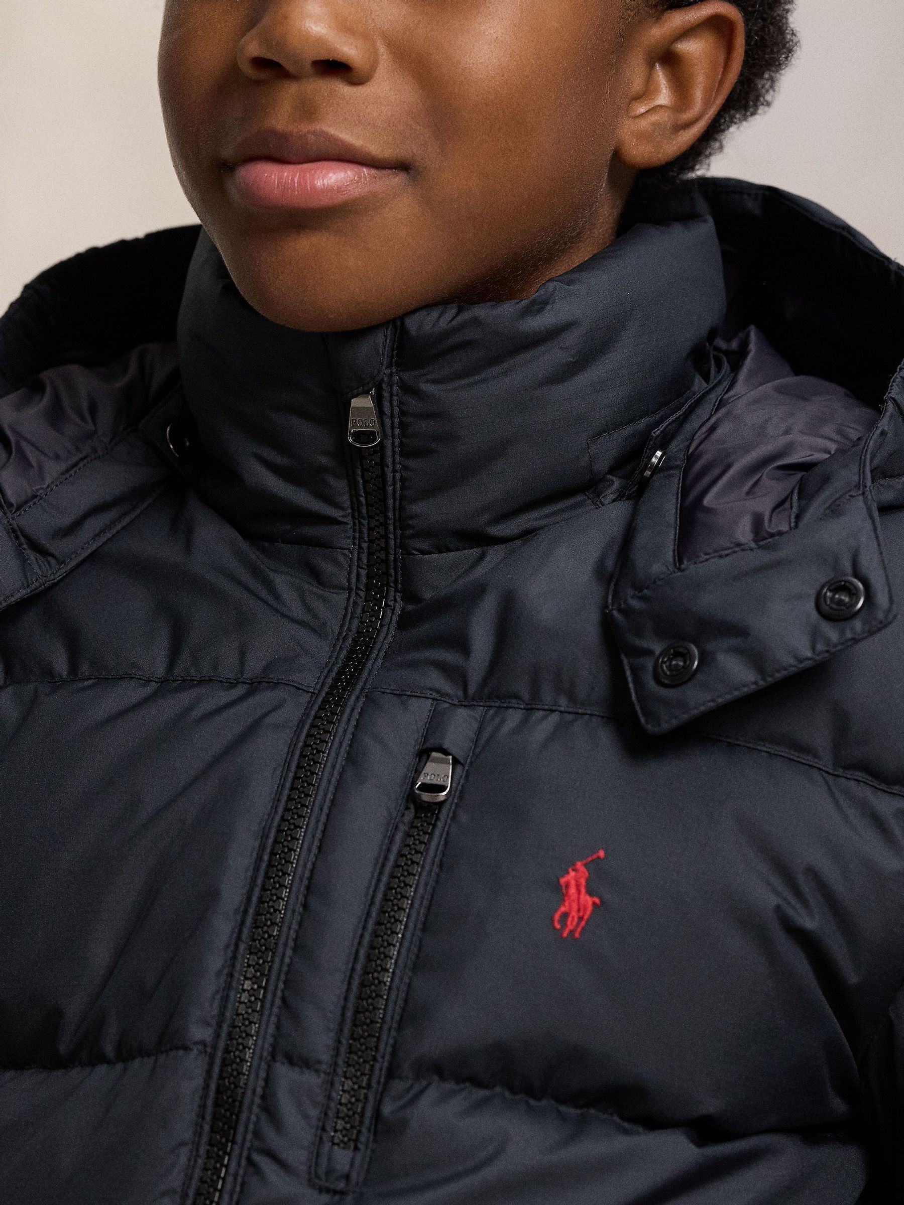 Buy Polo Ralph Lauren Black Down Puffer Jacket from Next USA