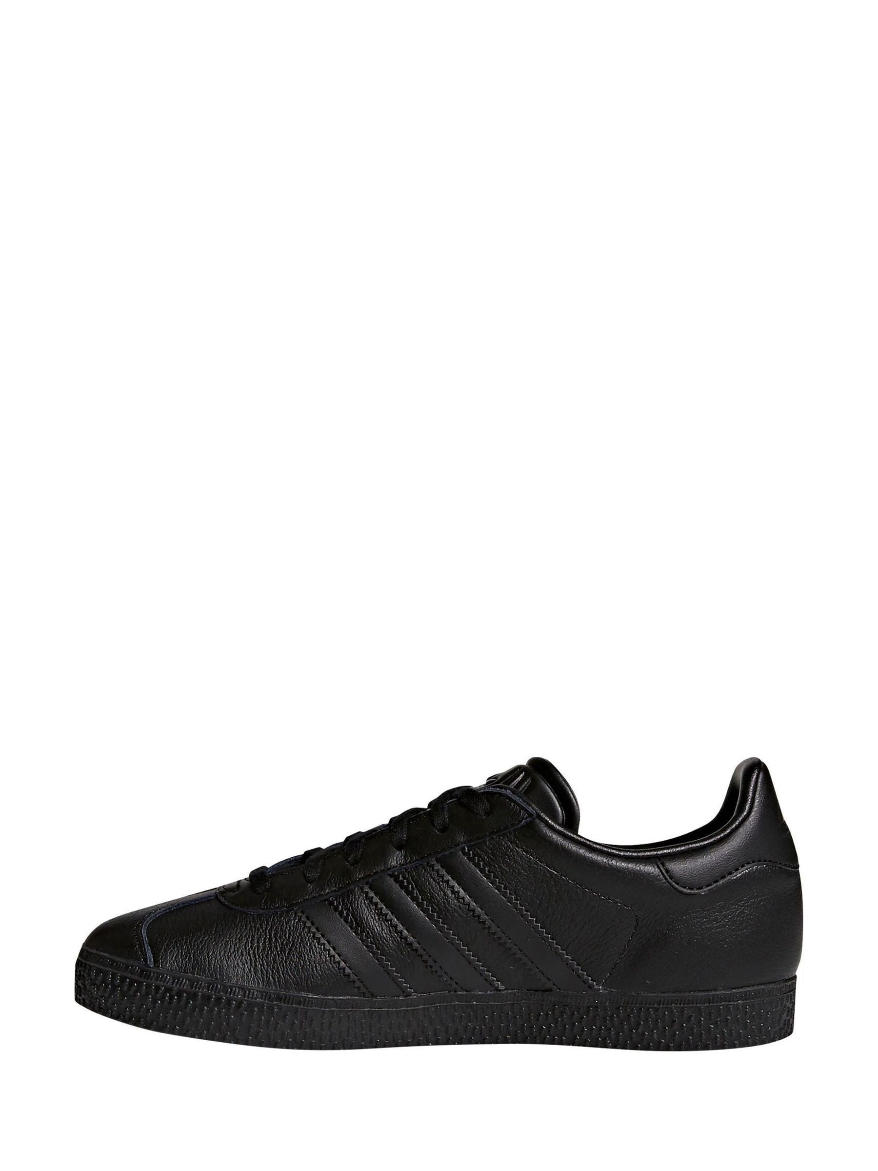 Buy adidas Originals Black Gazelle Lace Junior Trainers from Next USA