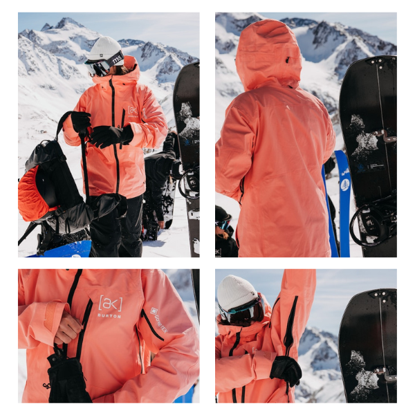 Burton 2024 Men's [ak] Cyclic GORE‑TEX 2L Jacket - Reef Pink