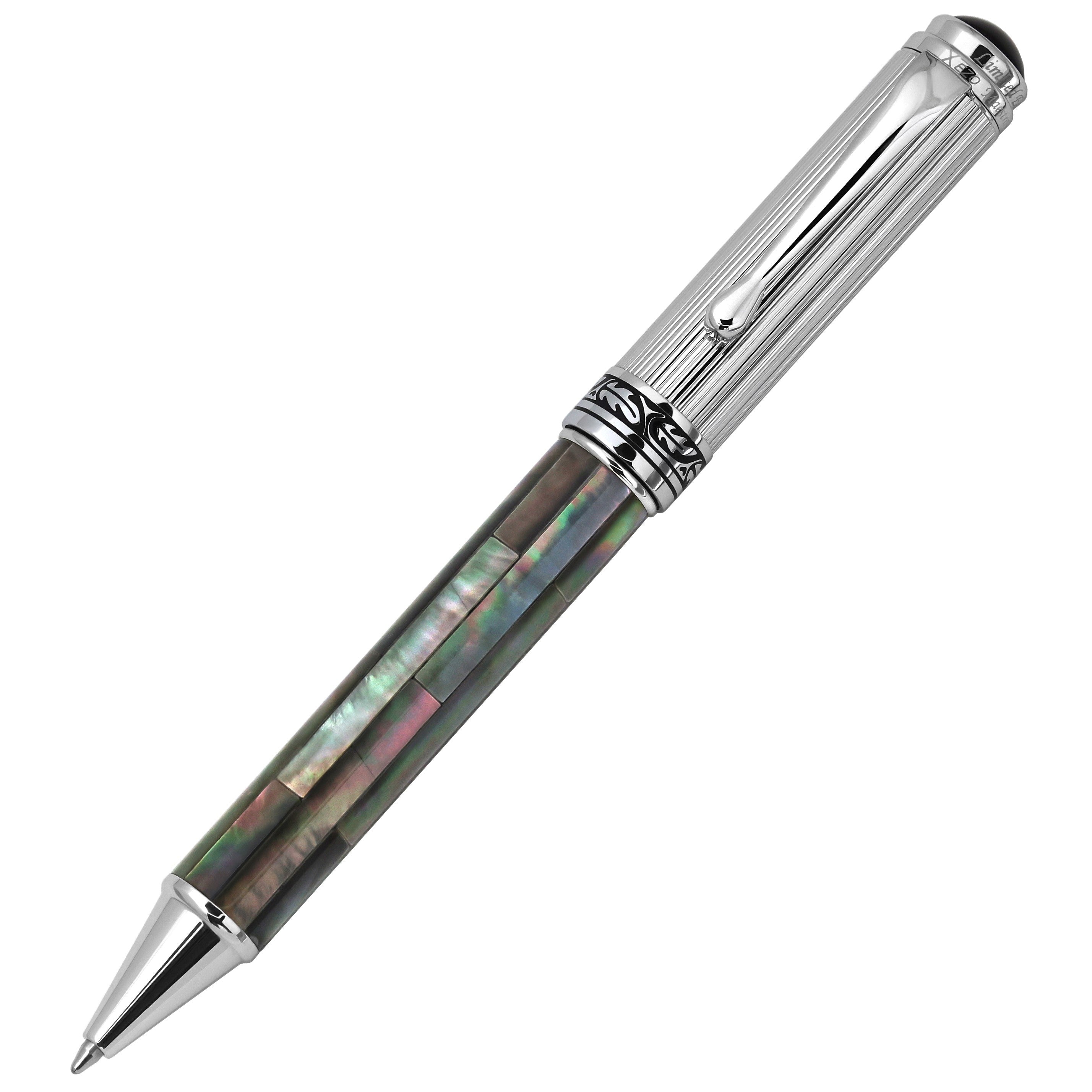 Xezo | Maestro Paua Abalone Chrome R | Xezo Maestro® Paua Abalone