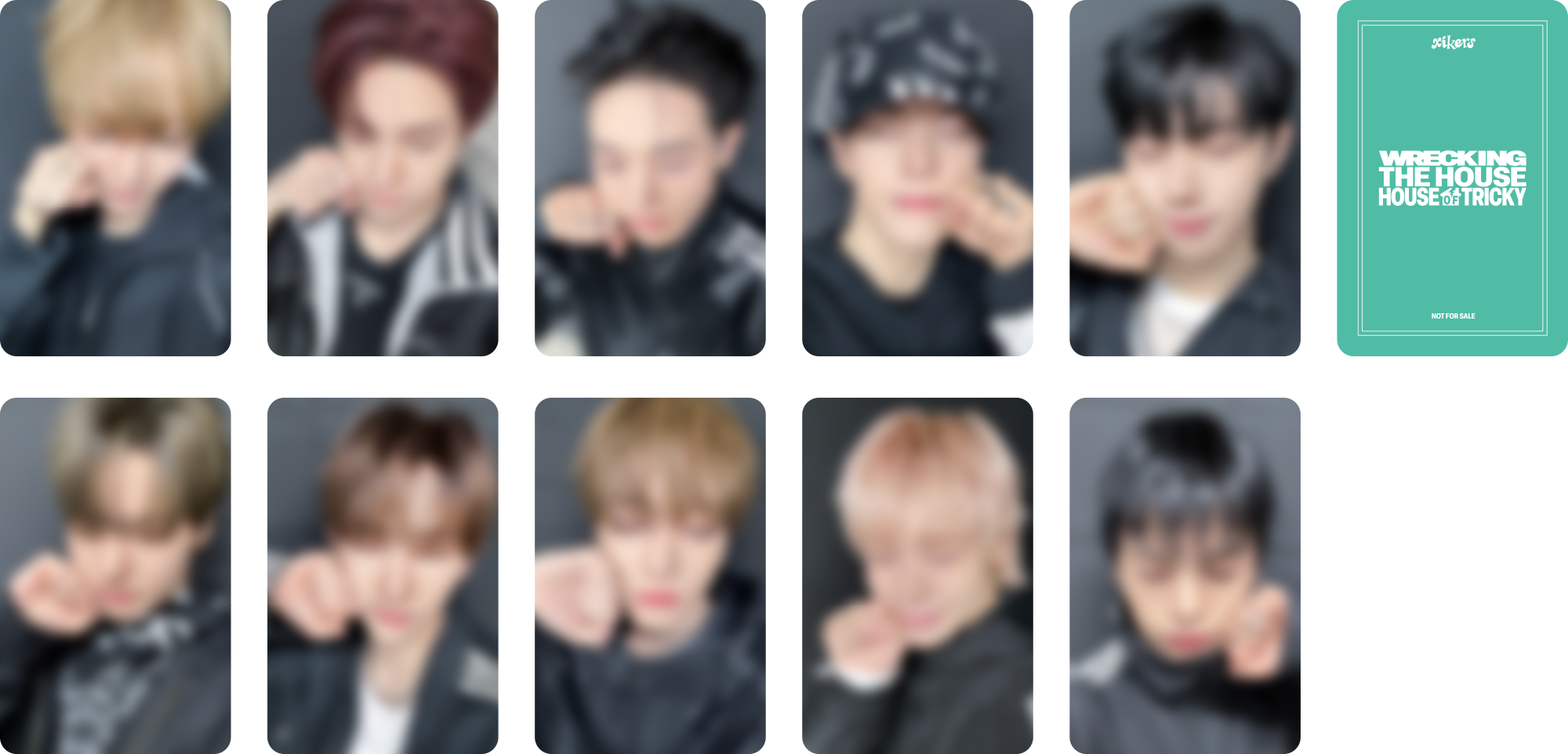 xikers 6TH MINI ALBUM [HOUSE OF TRICKY : WRECKING THE HOUSE] 発売