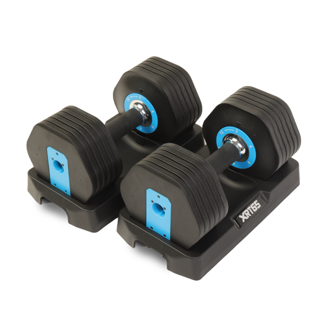 XRT65 Adjustable Dumbbells Set of 2 | 02Kgs - 12Kgs - XRT65
