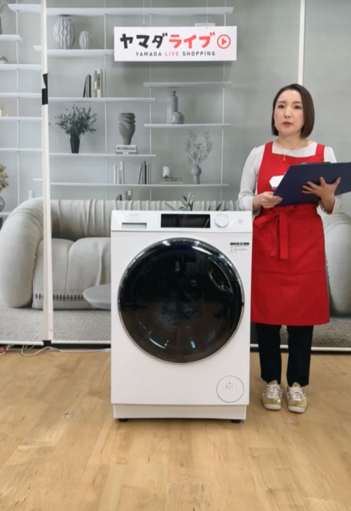 ヤマダオリジナル史上最強ドラム式洗濯乾燥機「RORO 第二弾」が登場