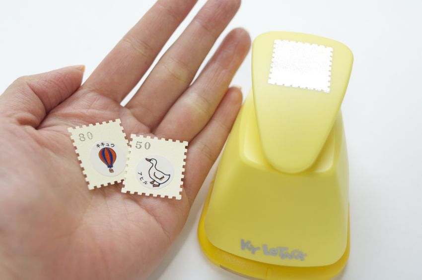 メーカー廃番】クラフトパンチ 切手型/パンチ STAMP L（）の