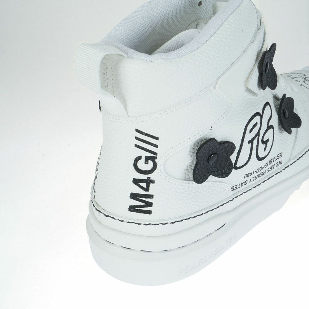 パーリーゲイツ]メンズ ロゴ×花柄ハイカットシューズ (MENS) | 【公式