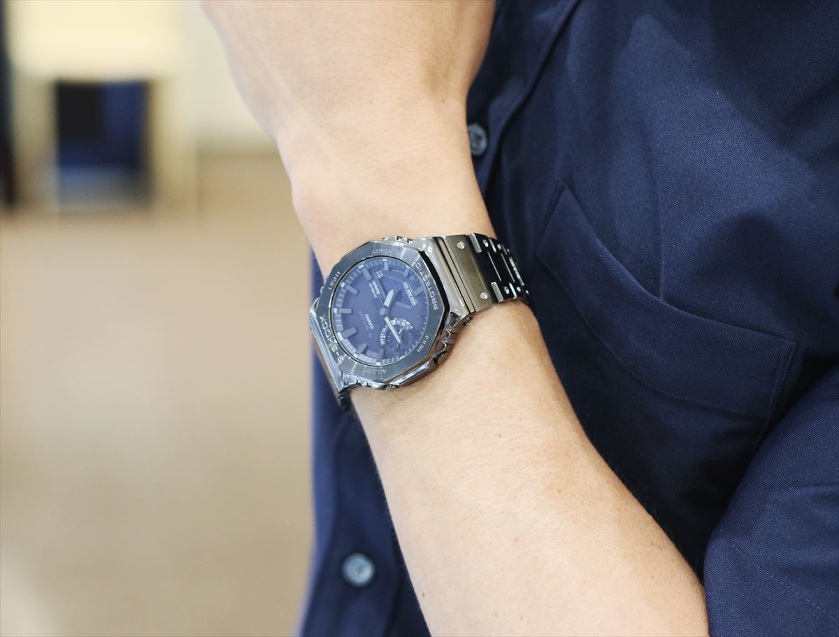 カシオ Gショック フルメタル GM-B2100BD-1AJF ブラック