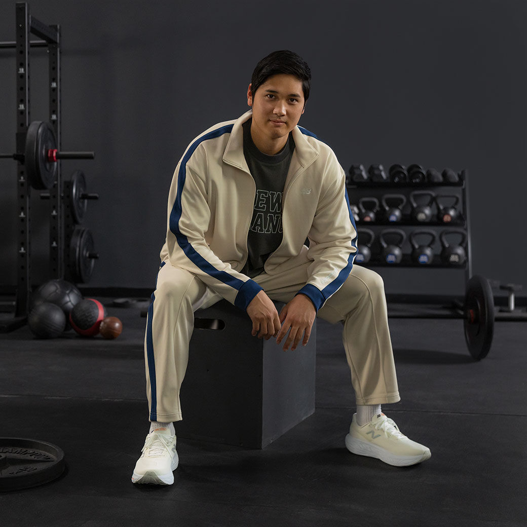 New Balance より 大谷翔平 着用の Knit Track Jacket が発売 - Yakkun