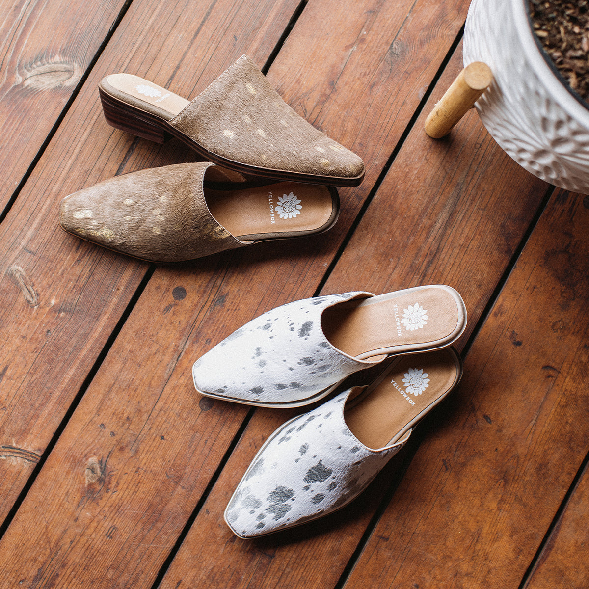 Warden Heeled Mule | Yellow Box Official Site – YELLOW BOX FOOTWEAR