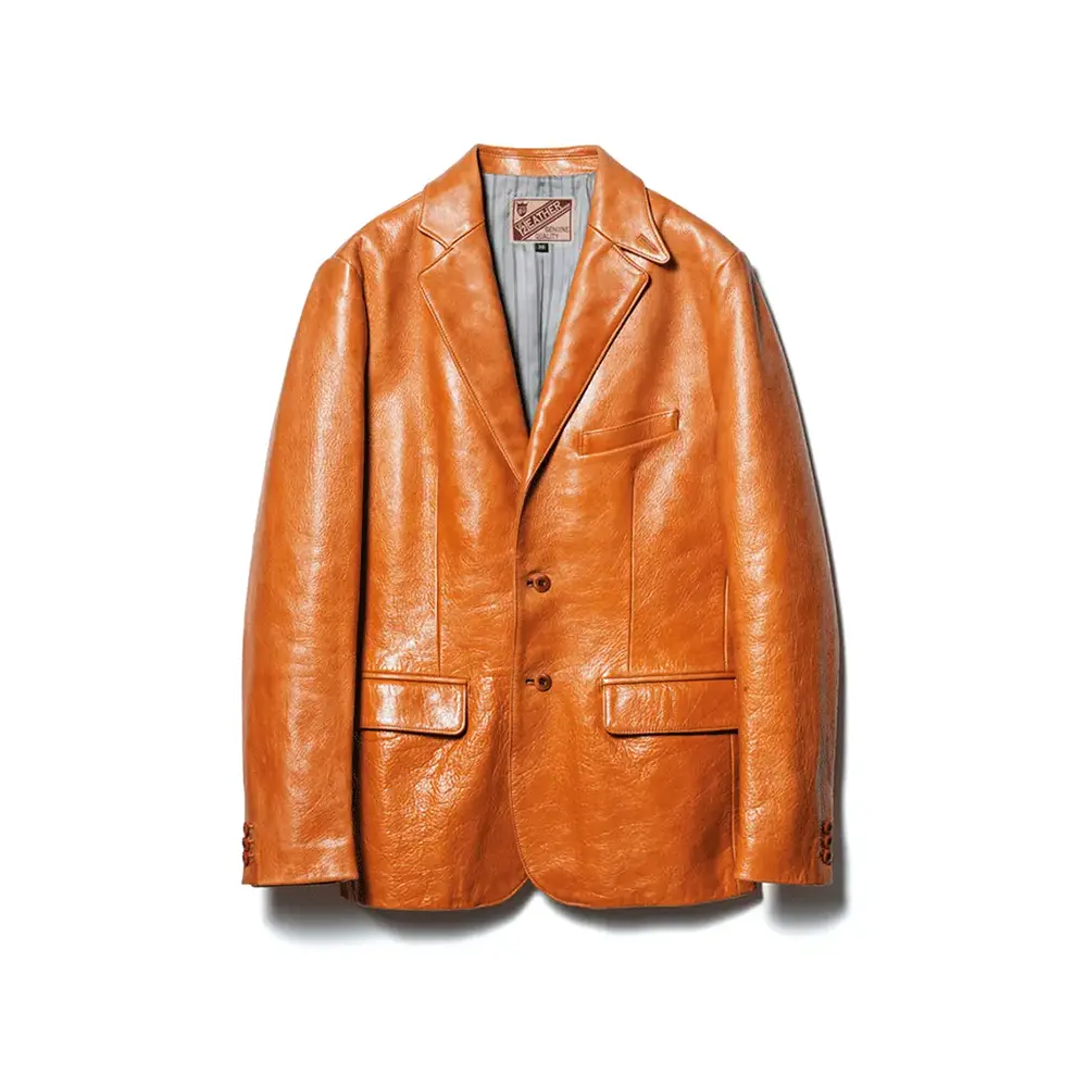 ANILINE HORSE TWO-BUTTON JACKET[ LJ-22 ] | Y'2 LEATHER