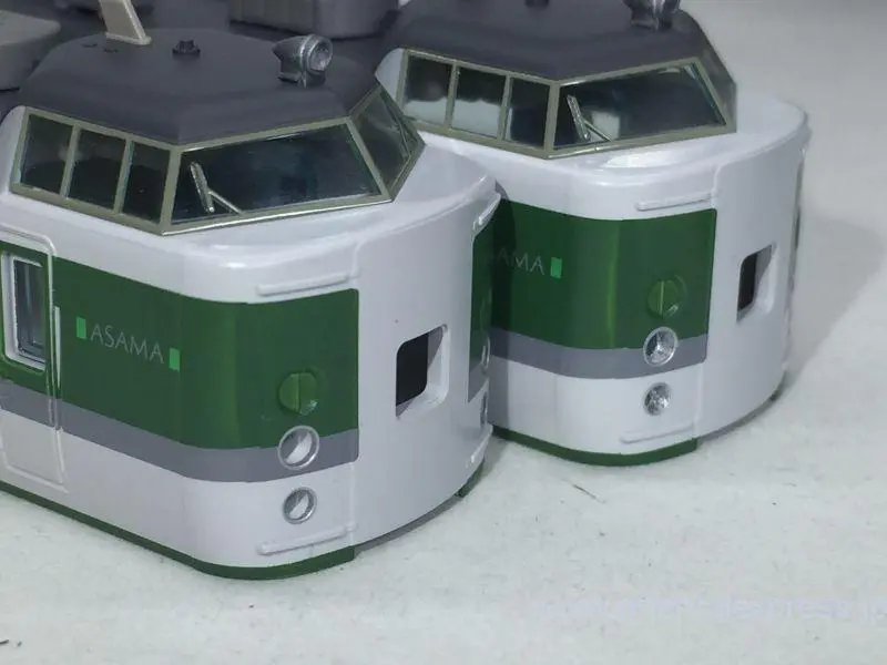 碓氷峠シリーズ！489系「あさま」が入線しました。TOMIX 98248 / 98249