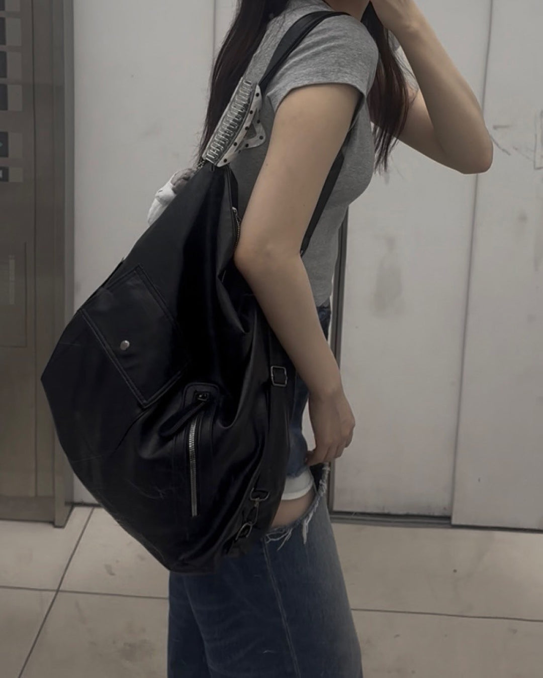 即納】3WAYブラックショルダーバッグ BM0071 – YOLO（ヨロ