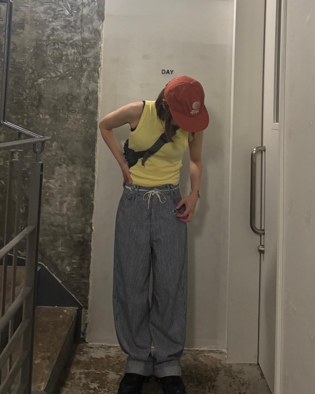 即納】カジュアルストライプパンツ C0038 – YOLO（ヨロ