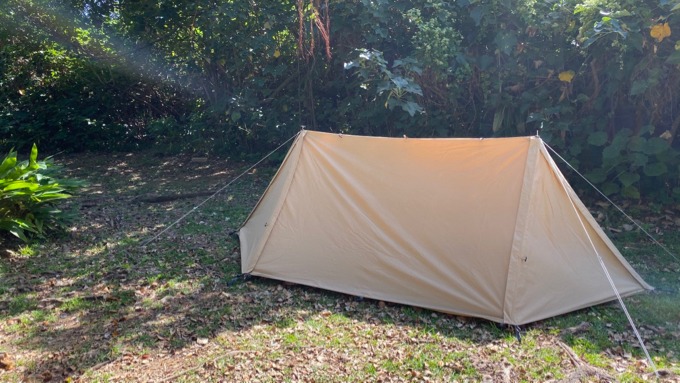 ソロキャンプにおすすめ！バンドックソロベース サンドベージュ