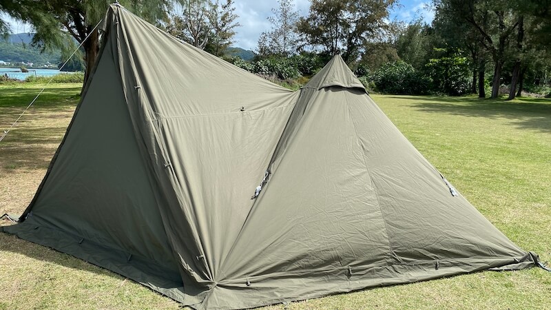 ソロティピー1 TC用 フロントウォール｜バンドックのワンポールテント