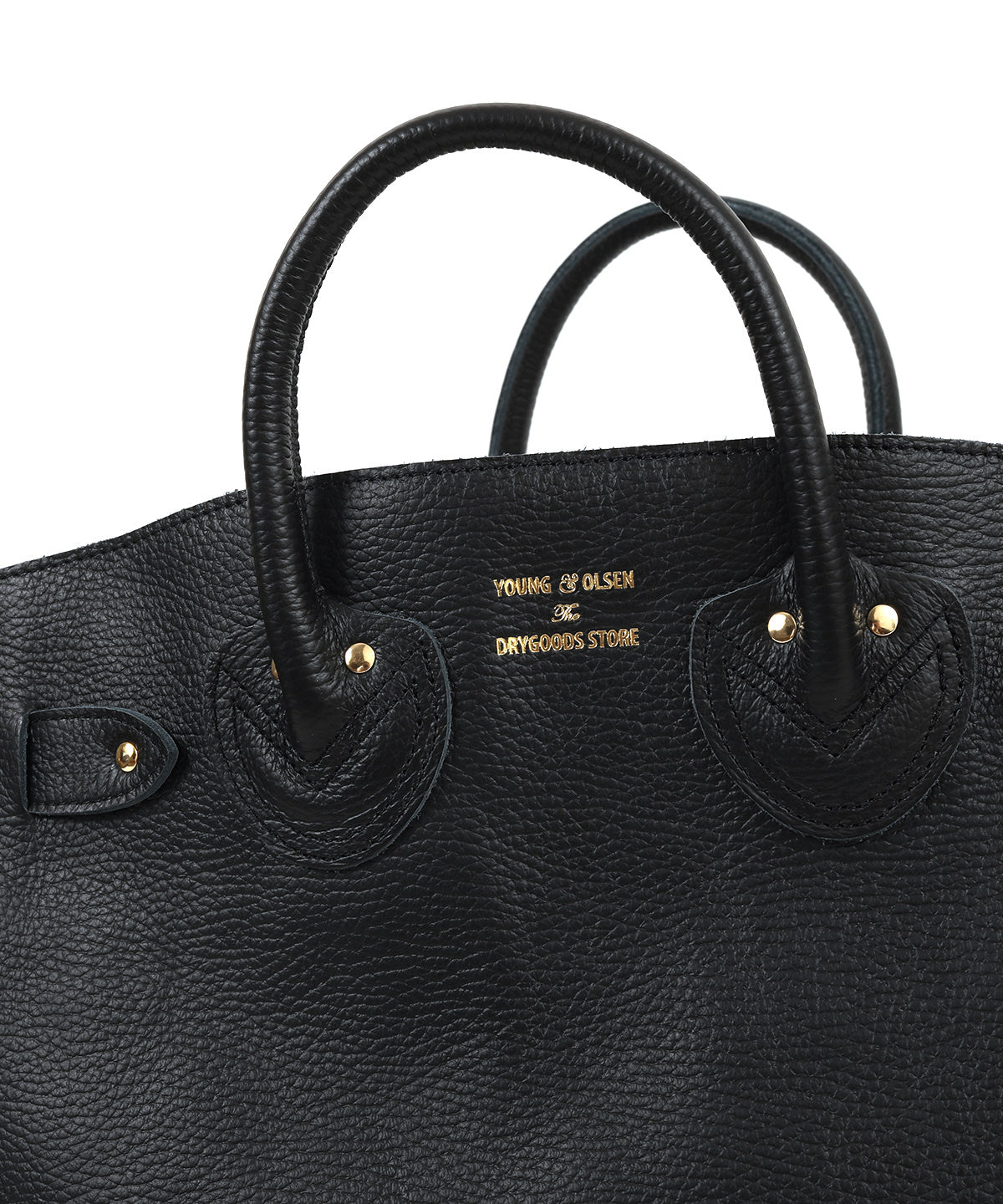 ヤングアンドオルセン エンボスドレザー ベルテッド トート M – YOUNG