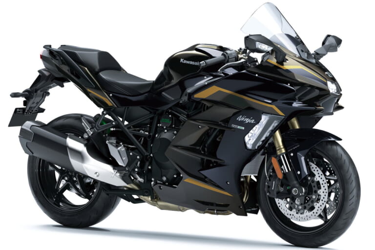 今度のニンジャはゴールドの差し色！ カワサキ「ニンジャ1100SX