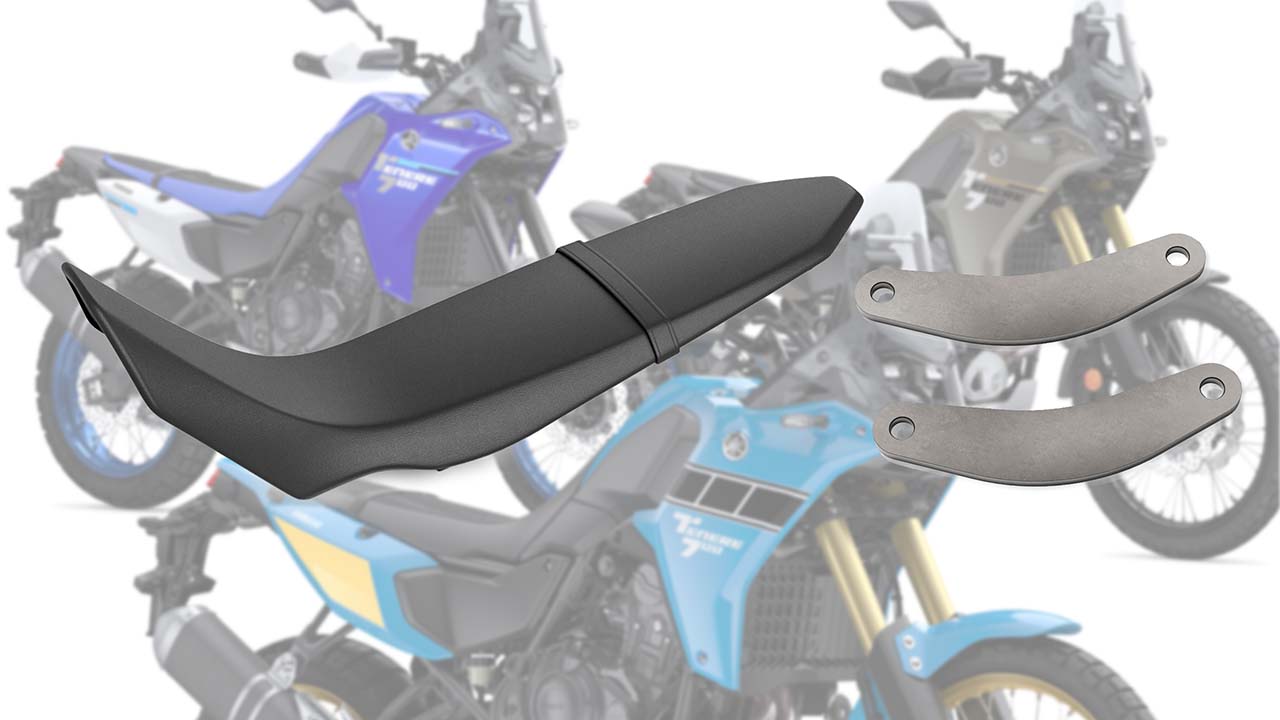 最大30mm足着き向上！ ローダウンシート＆リンク装備のヤマハ「テネレ