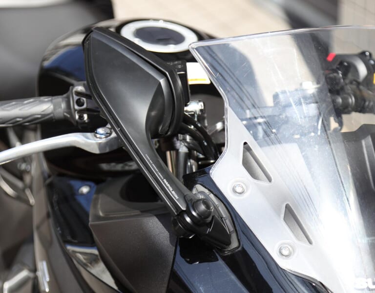 ナポレオン カウリングミラー「リブラ2」試用インプレ【質感高く