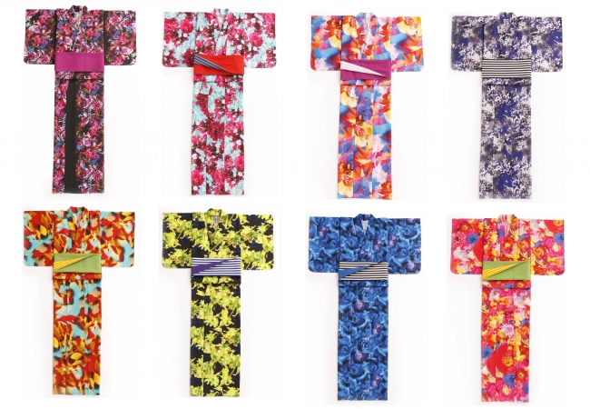 三越伊勢丹限定】蜷川実花デザインの「花」浴衣がビビッドで可愛い