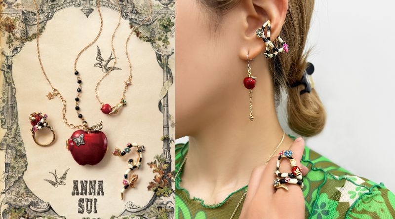 アナスイ × 禁断の果実の相性の良さは異常！ 林檎や蛇など「エデンの園